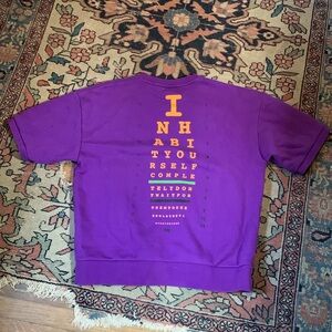 ME. Melody Ehsani x Foot Locker Purple Sweatshirt